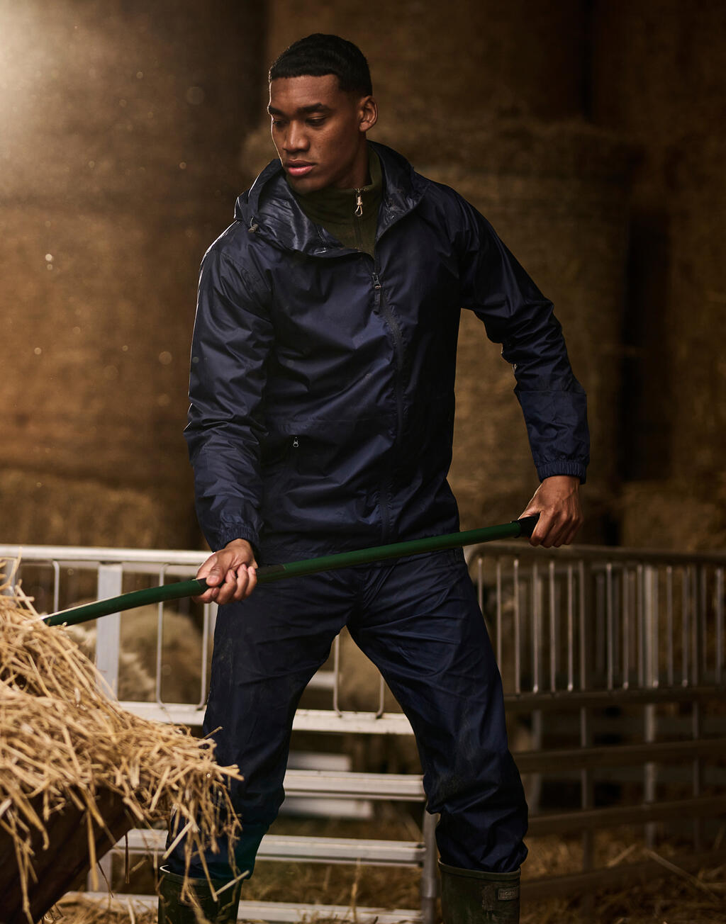 Chaqueta transpirable pack away