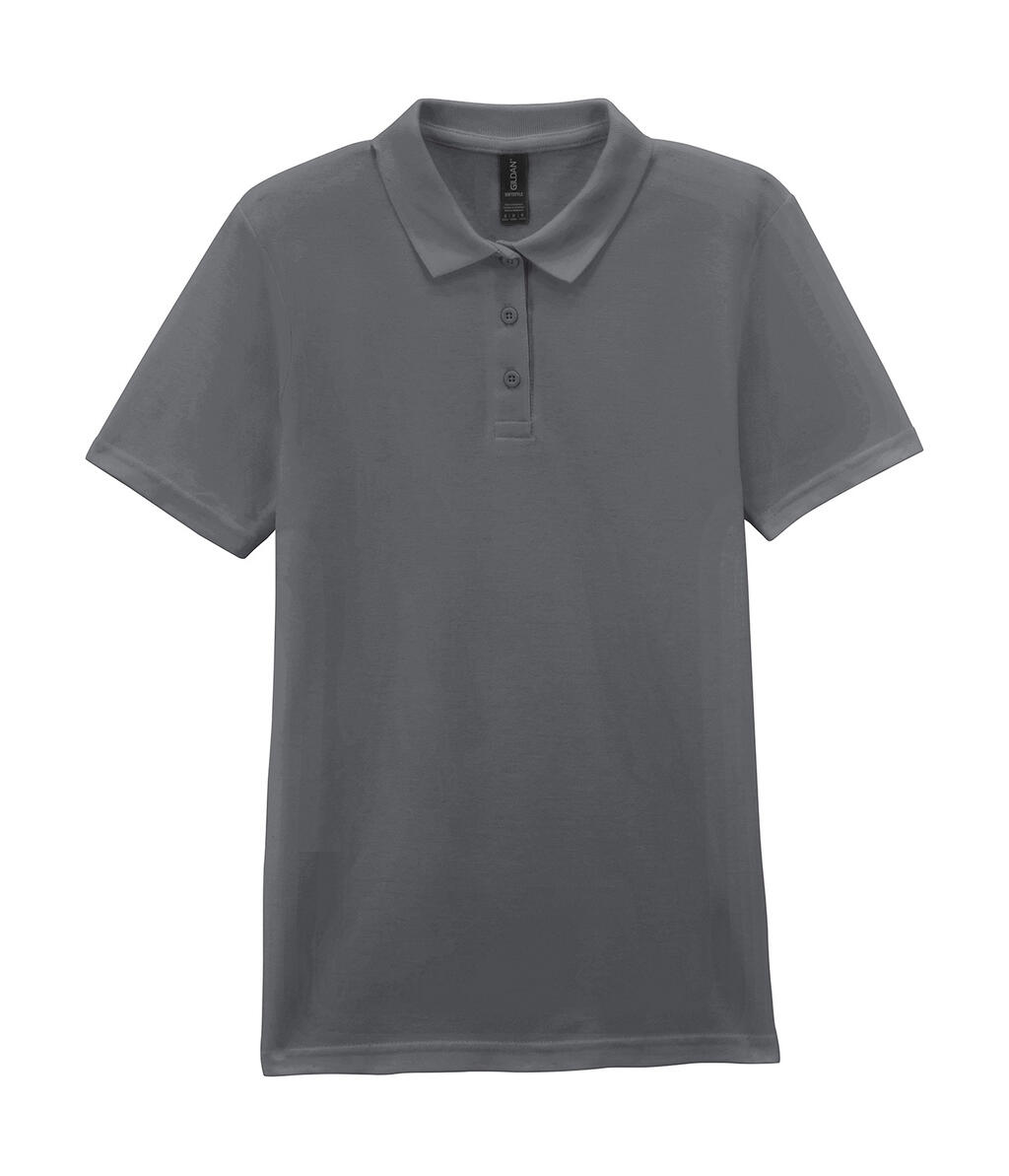 Polo piqué Softstyle Mujer Charcoal