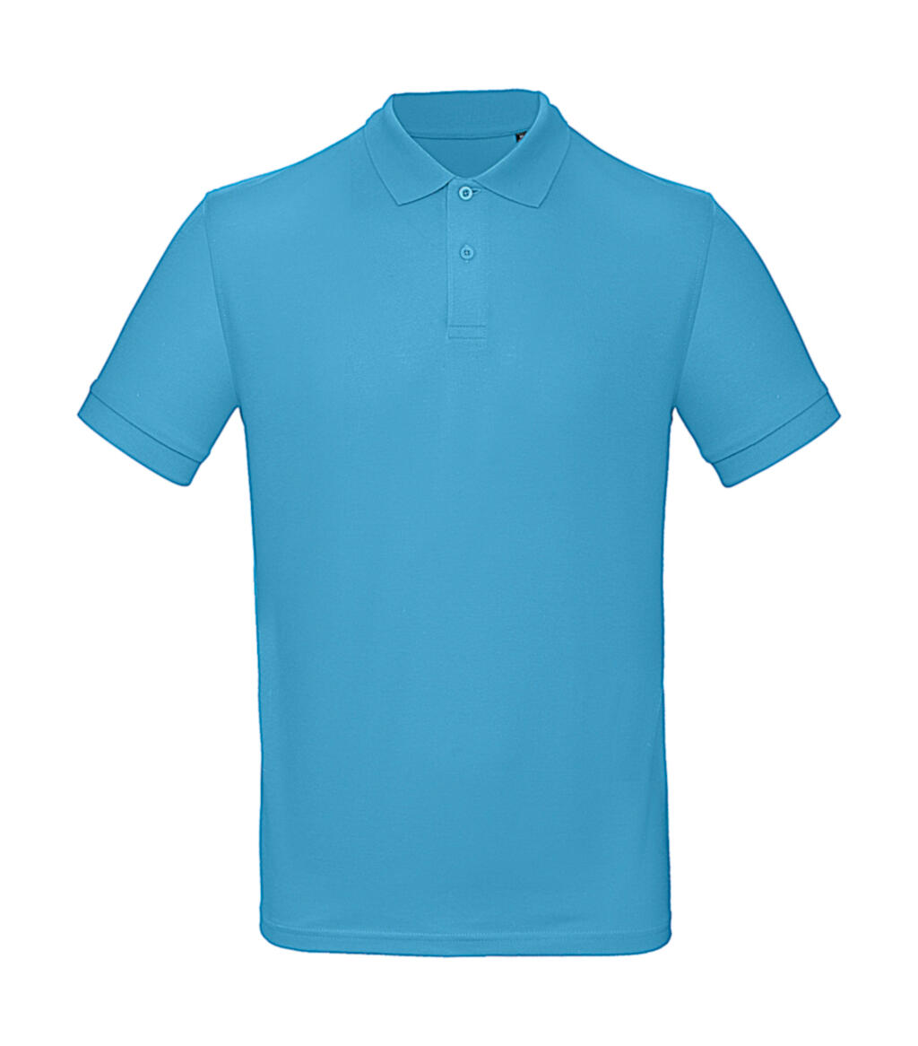 Polo Orgánico Inspire hombre Very Turquoise