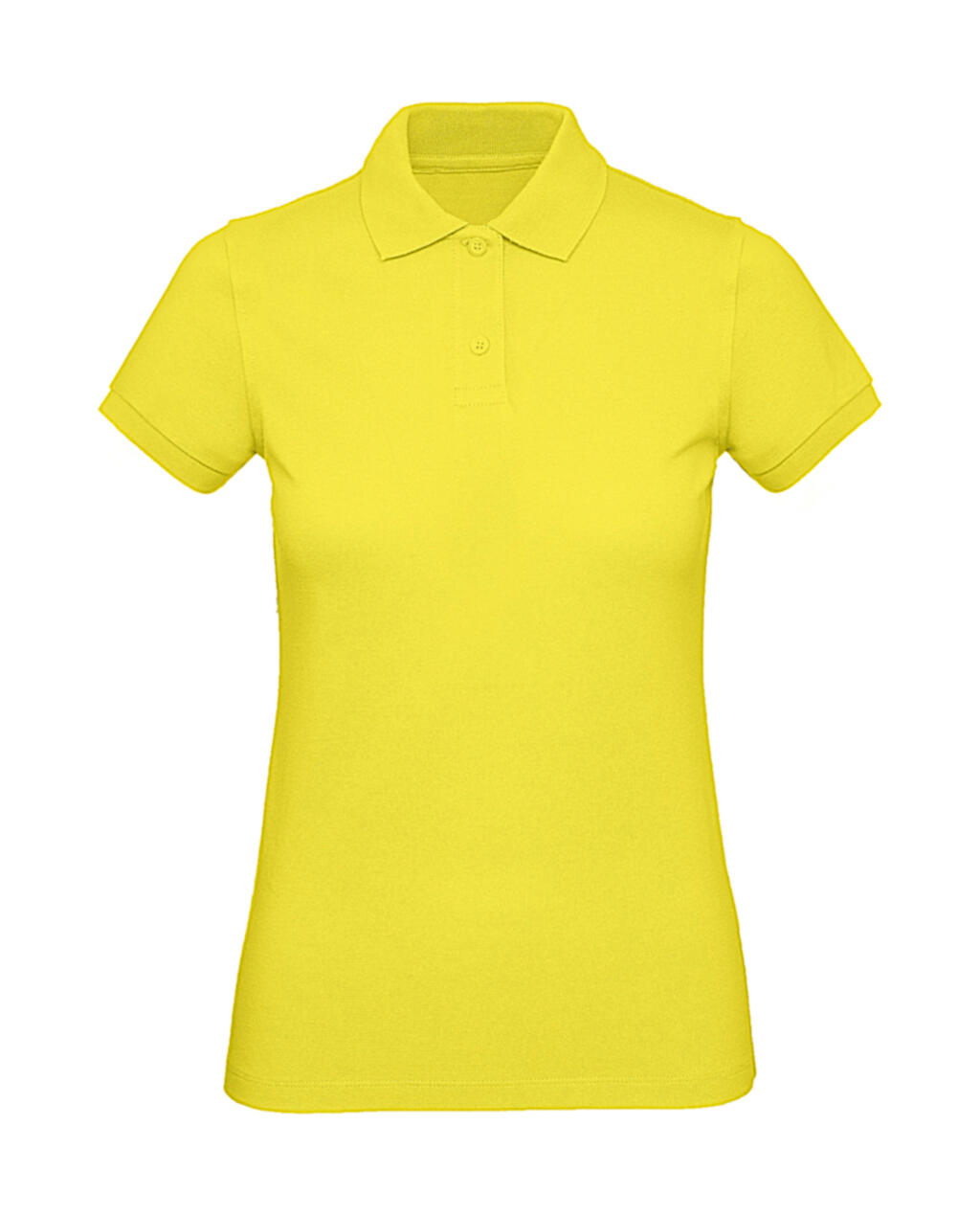 Polo Orgánico Inspire mujer Solar Yellow