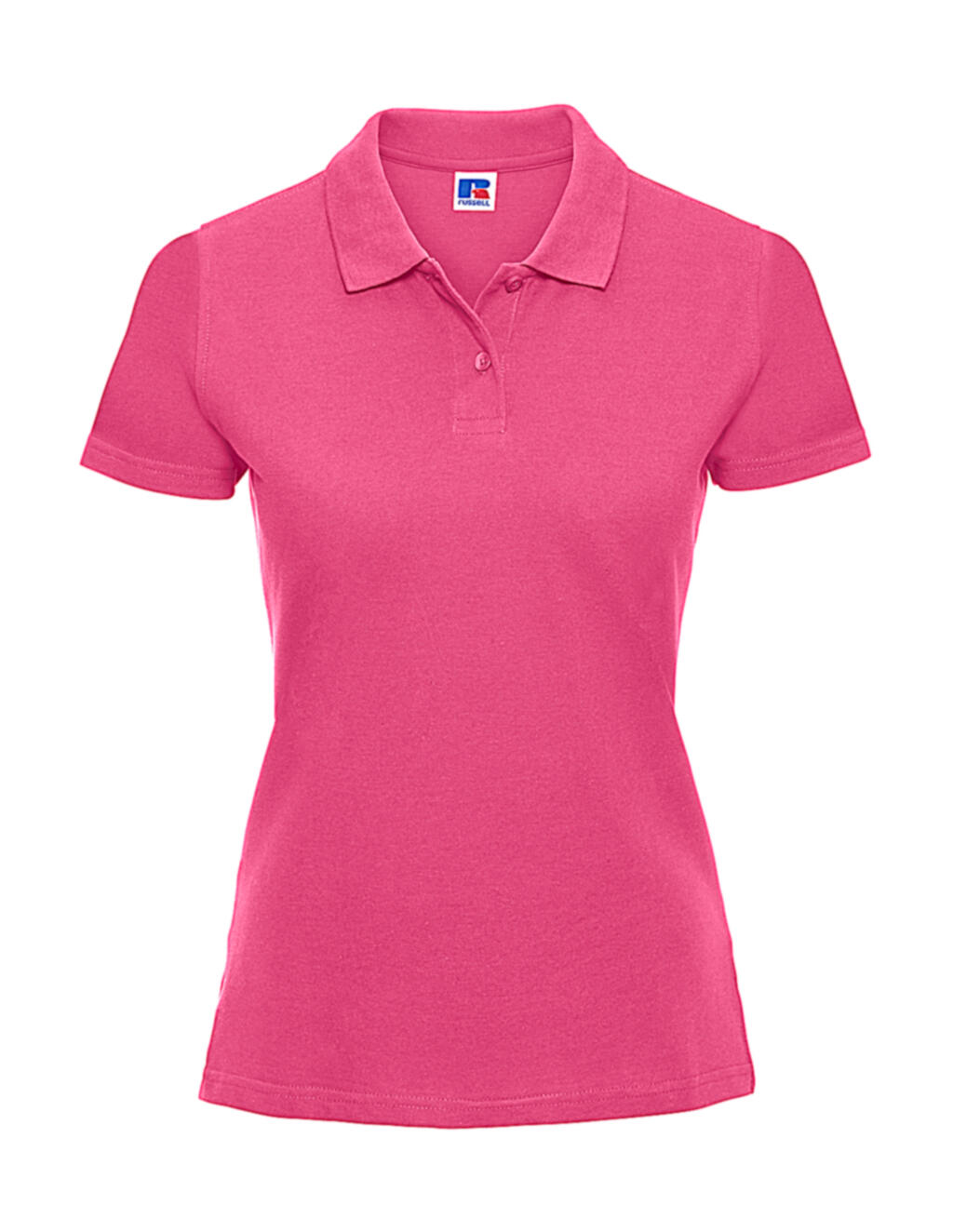 Polo piqué mujer Fuchsia