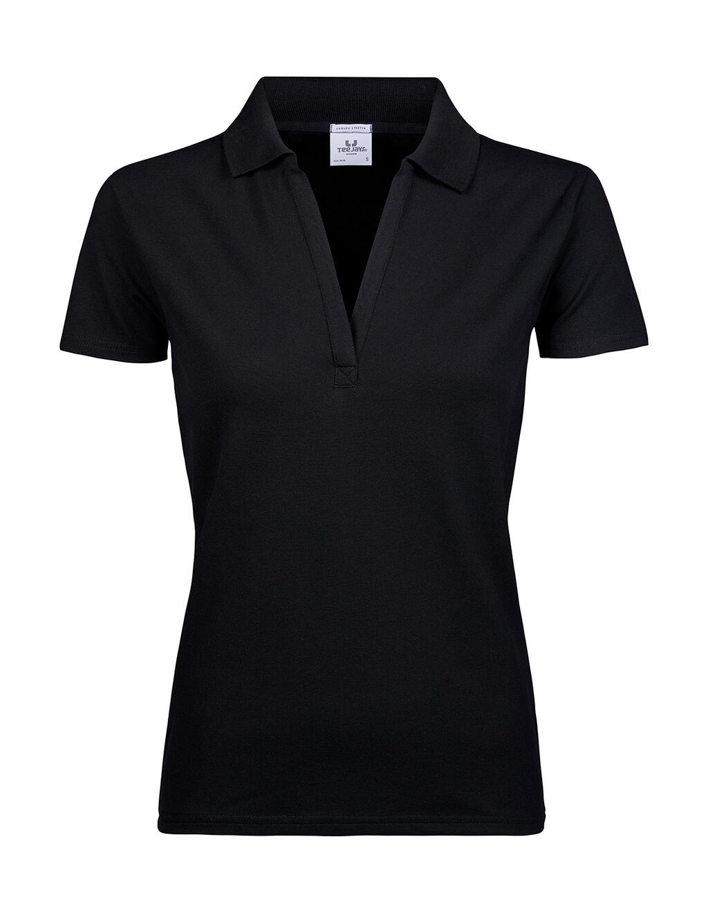 Polo Luxury Stretch mujer  Black