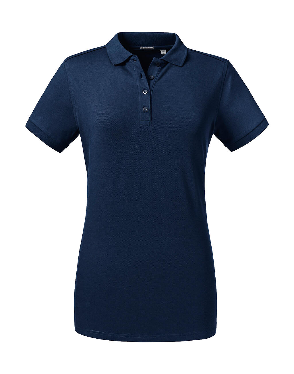 Polo entallado Stretch mujer French Navy