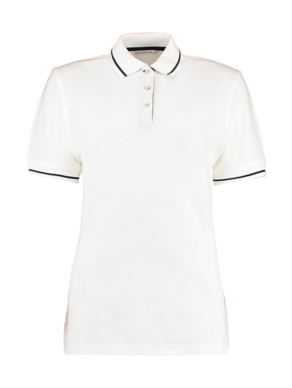 Polo piqué St. Mellion mujer Classic Fit White/Navy