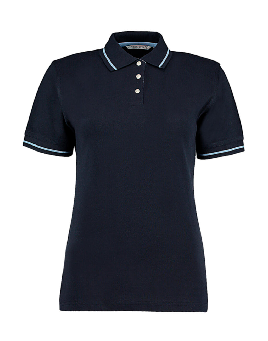Polo piqué St. Mellion mujer Classic Fit Navy/Light Blue