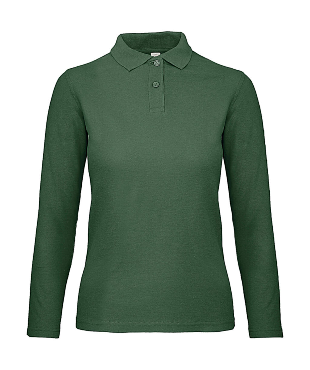 Polo mujer ID.001 Bottle Green
