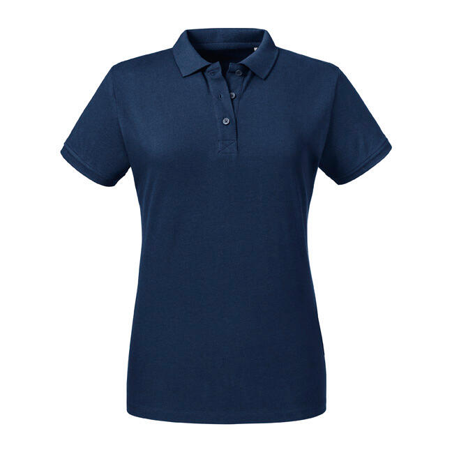 Polo Pure Organic mujer French Navy