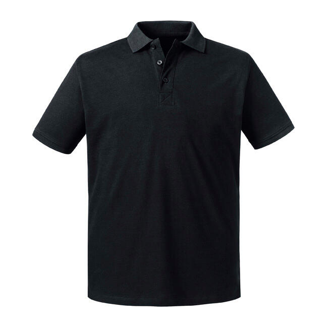 Polo Pure Organic hombre Black