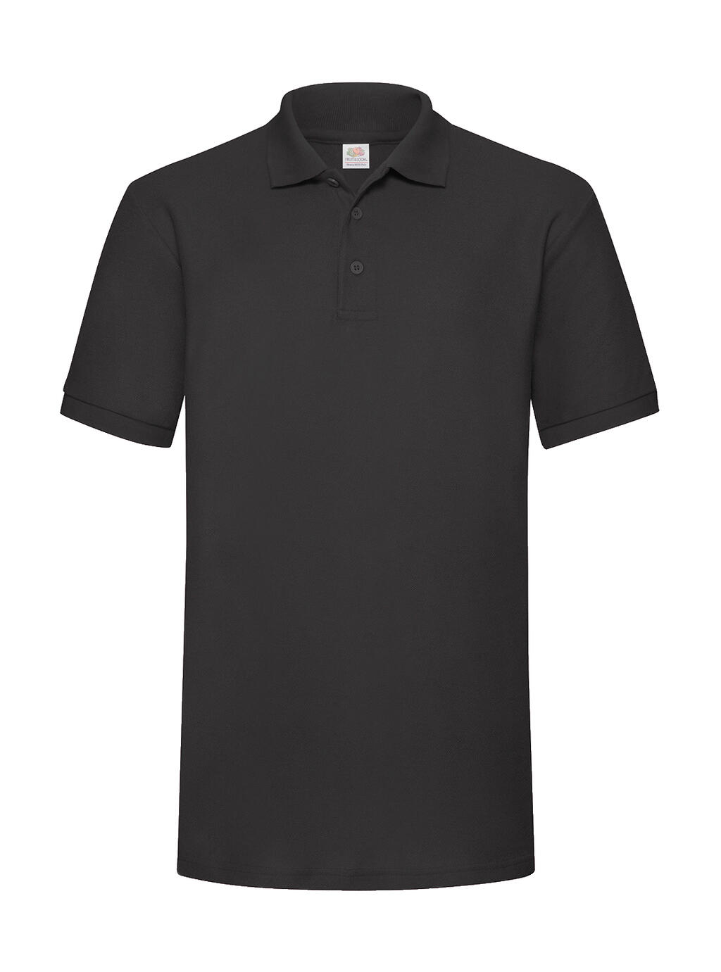 Polo piqué Heavyweight 65/35 Black