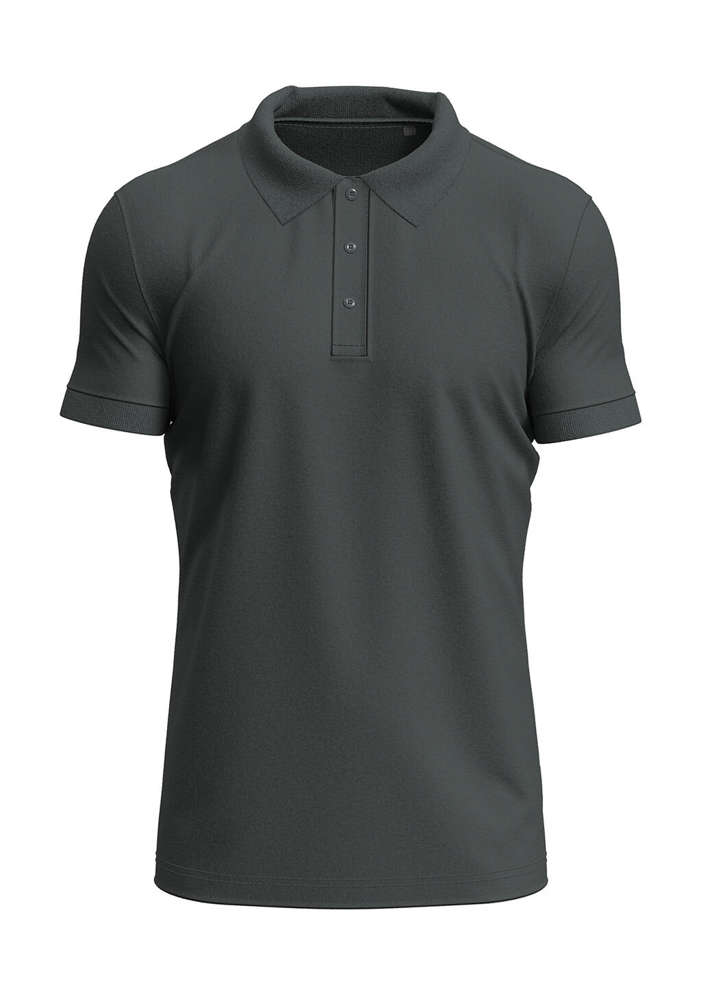 Stretch Polo for men Slate Grey