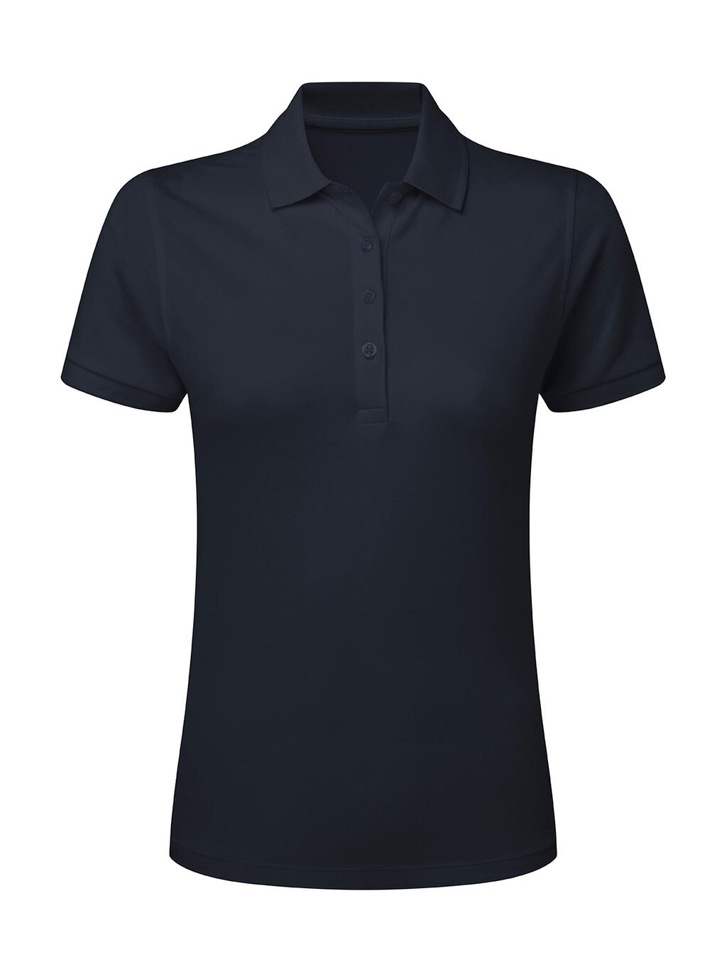 Polo Signature Stretch sin etiqueta mujer  Navy