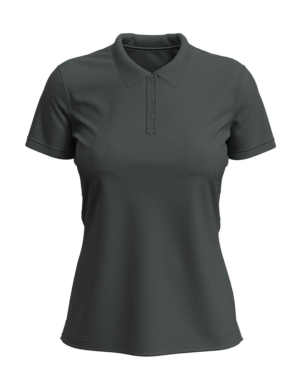 Stretch Polo for women Slate Grey
