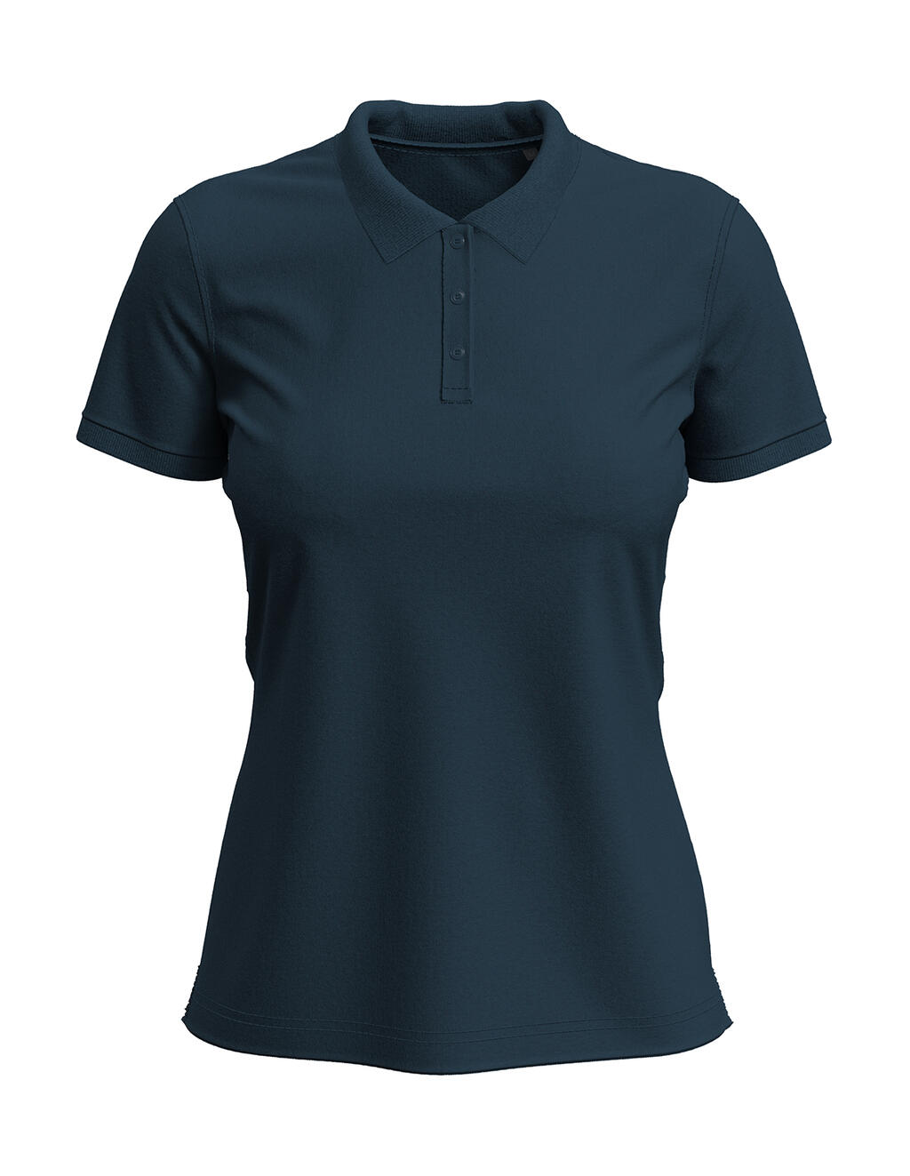 Stretch Polo for women Marina Blue