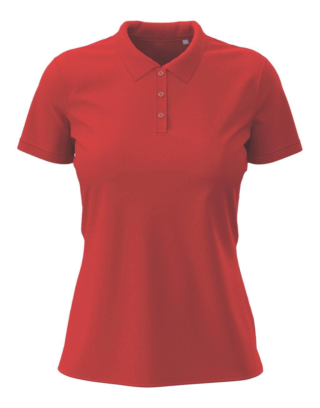 Stretch Polo for women Scarlet Red