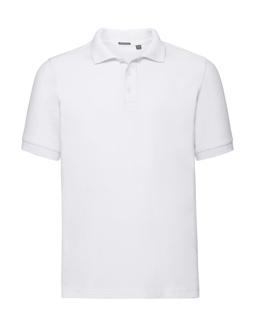 Polo entallado Stretch hombre White