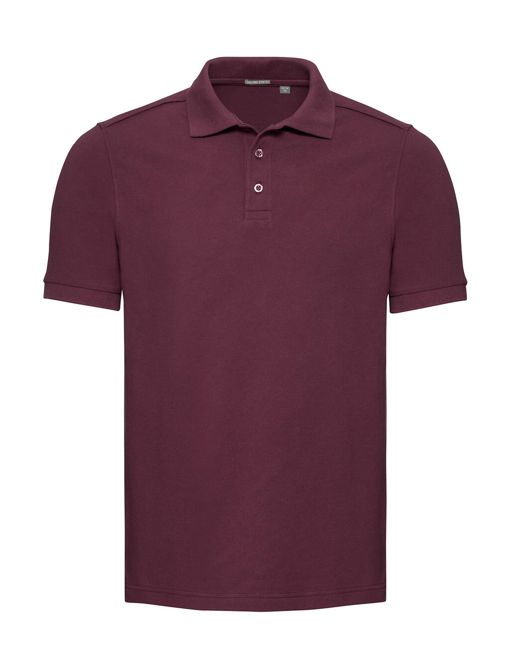 Polo entallado Stretch hombre Burgundy