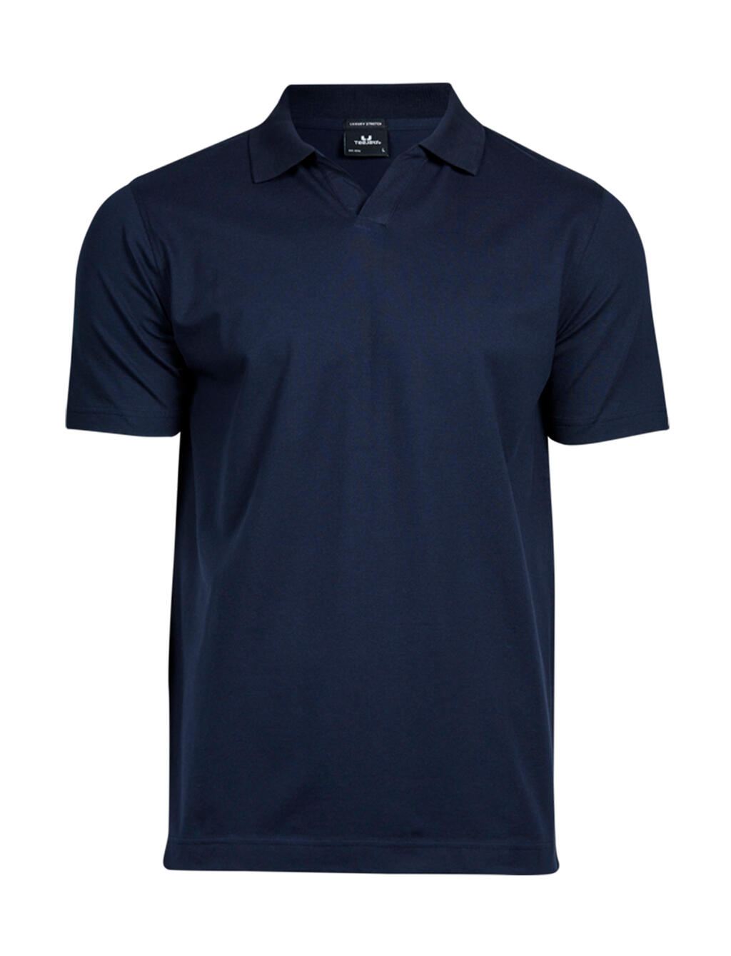 Polo Luxury Stretch cuello V Navy