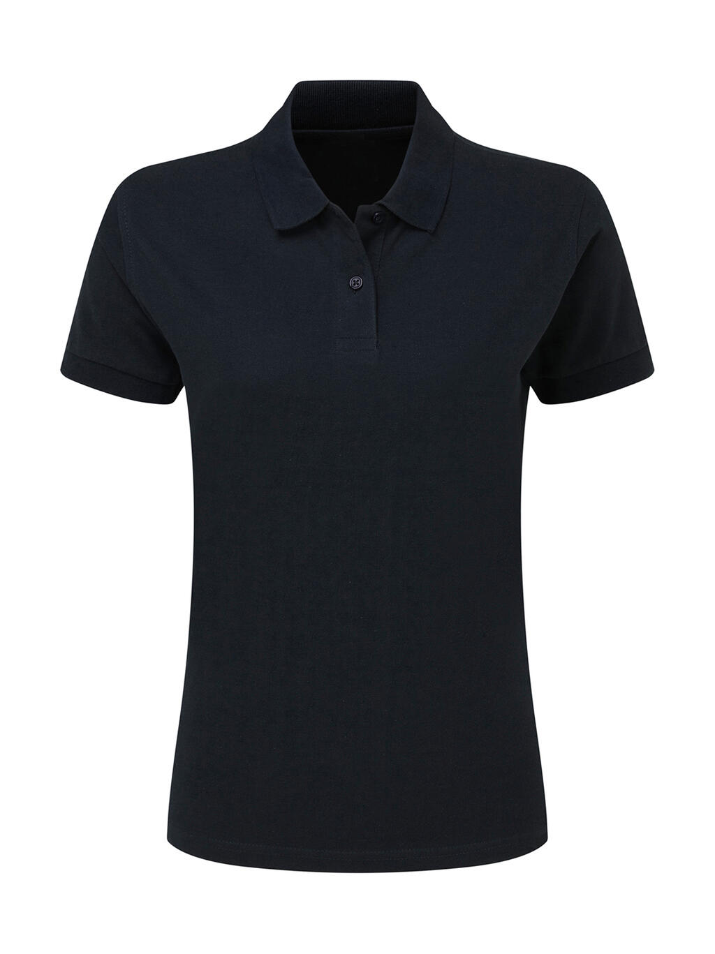 Polo piqué algodón mujer Navy