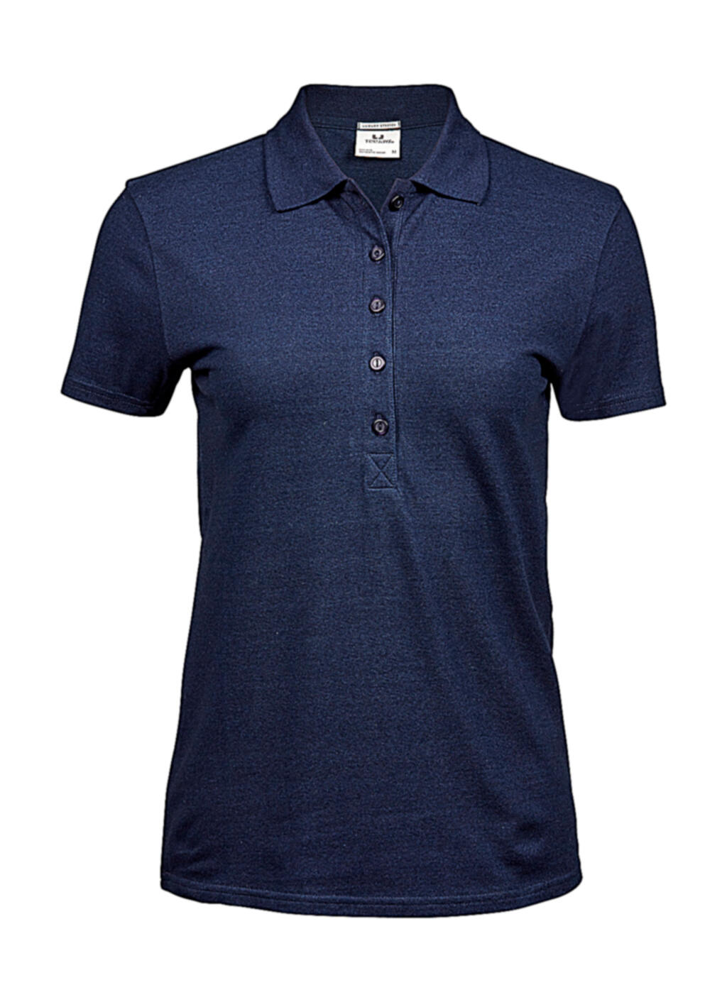 Polo orgánico ajustado Luxury mujer Denim 