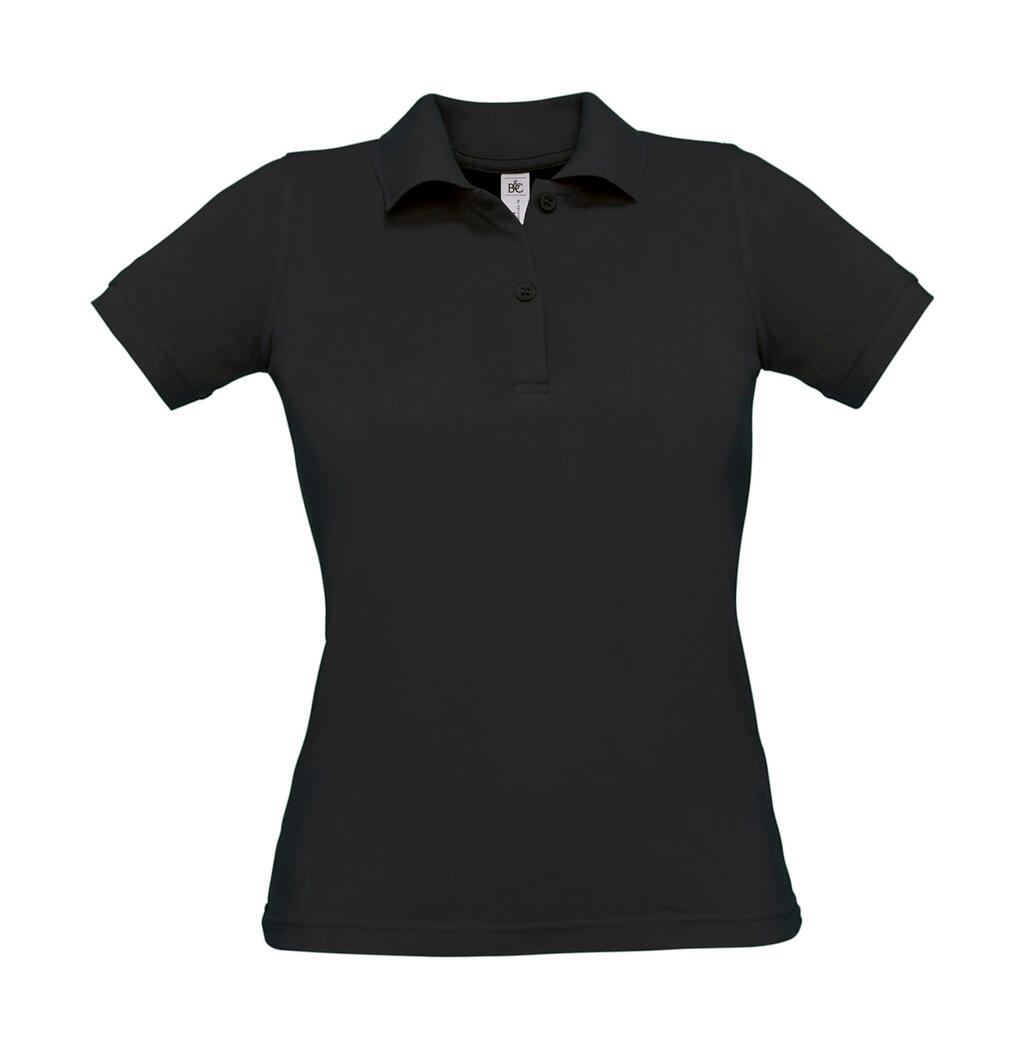 Polo piqué Safran Pure/women Black