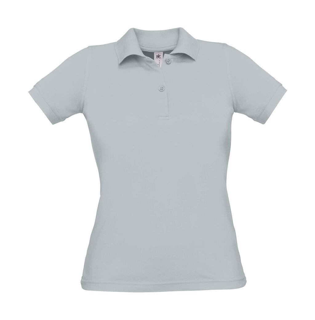 Polo piqué Safran Pure/women Pacific Grey