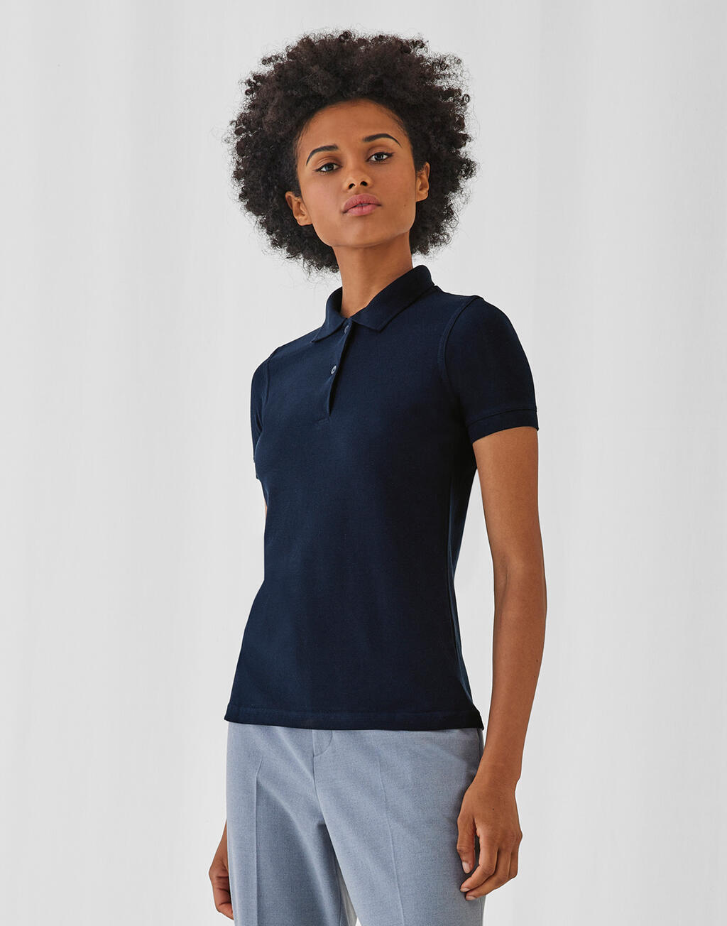 Polo piqué Safran Pure/women