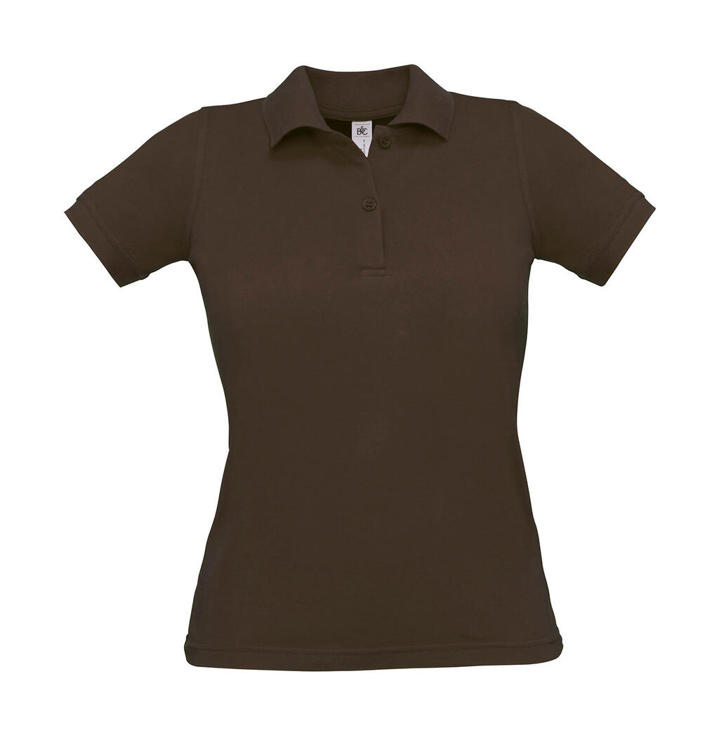 Polo piqué Safran Pure/women Brown