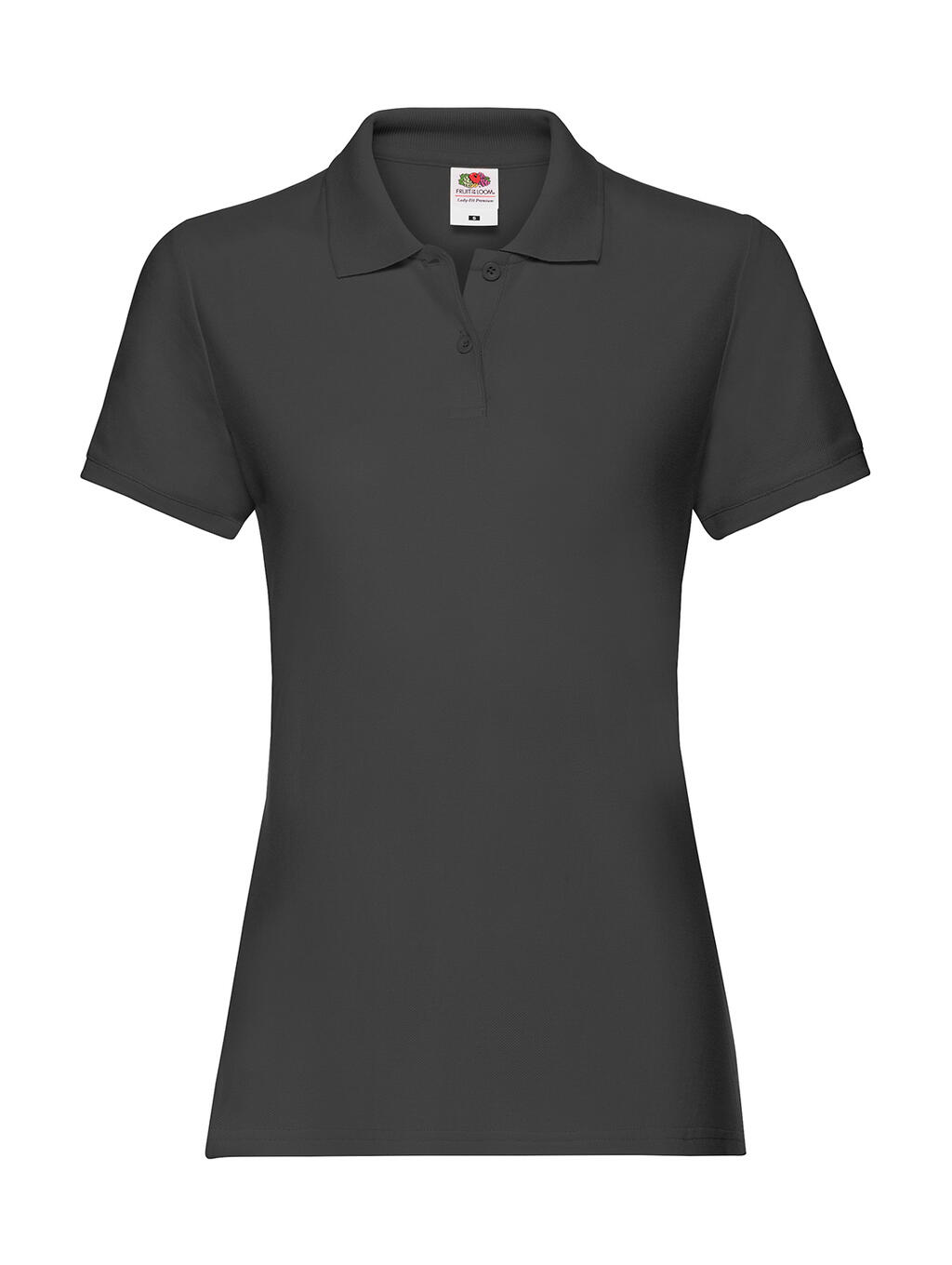 Ladies Premium Polo Black