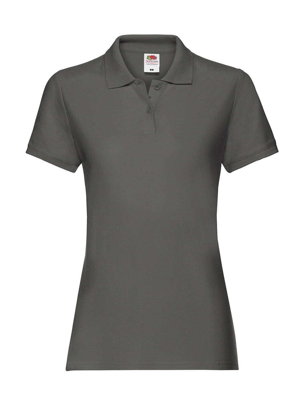 Ladies Premium Polo Light Graphite