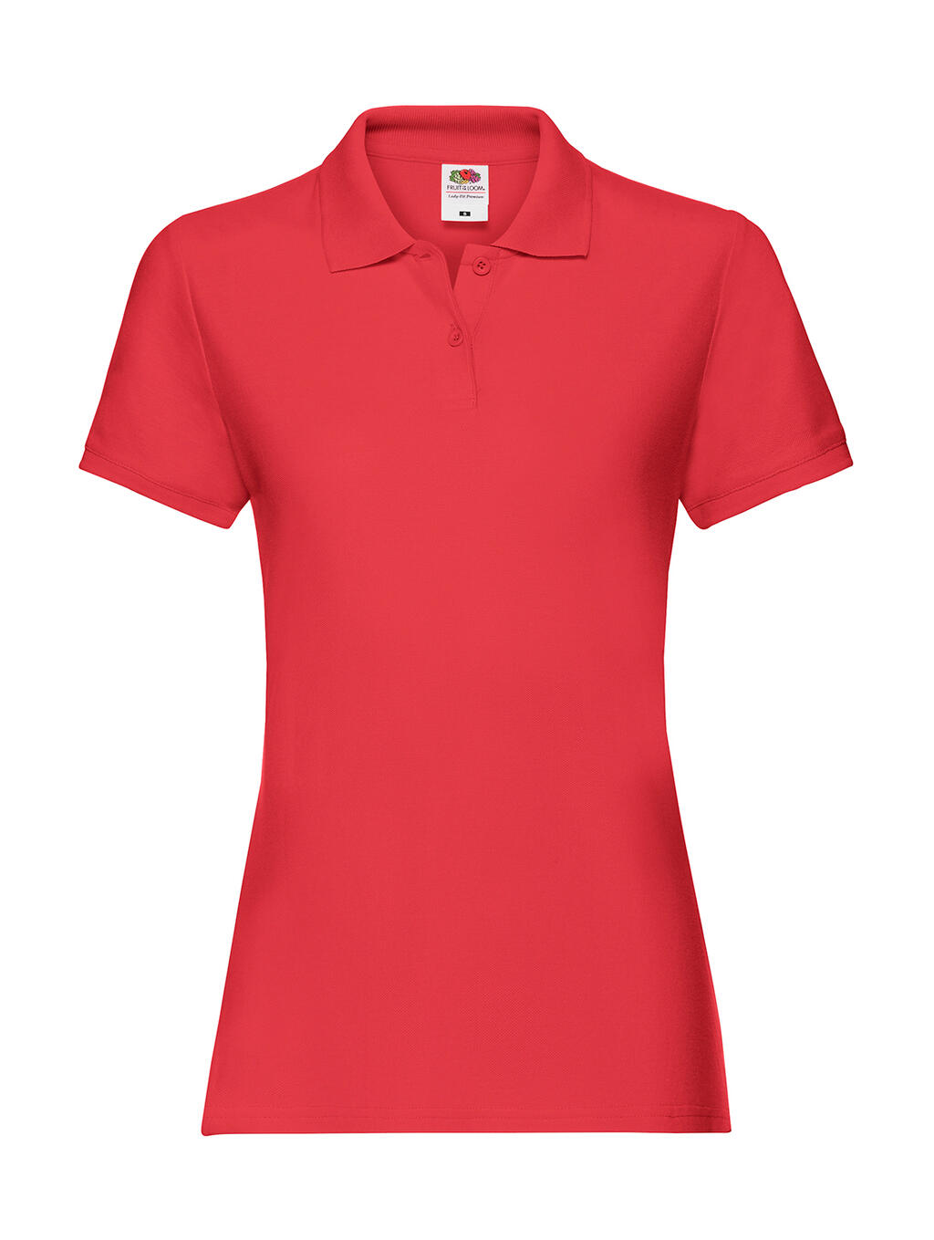 Ladies Premium Polo Red