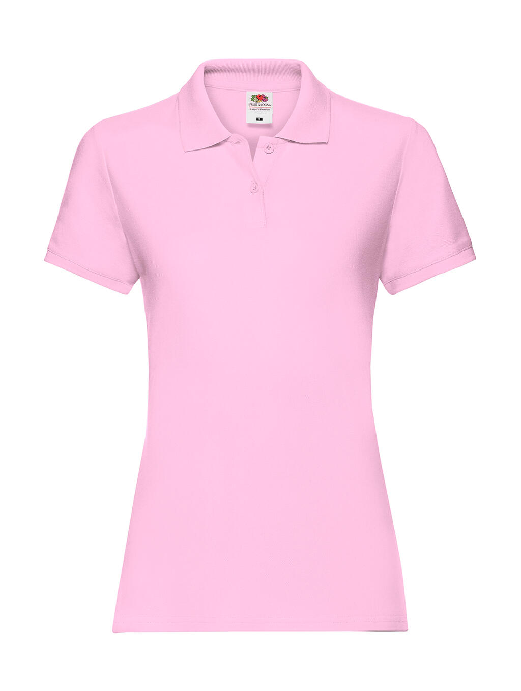 Ladies Premium Polo Light Pink