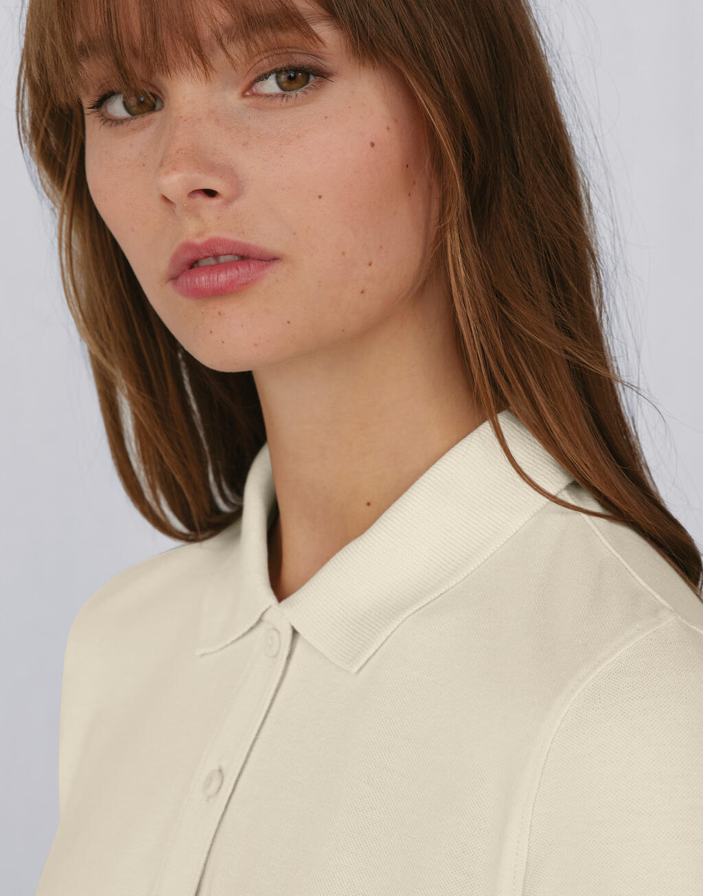  B & C My polo 180 manga larga Mujerotro