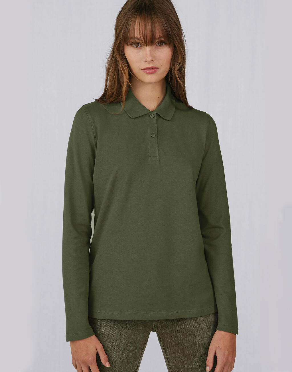  B & C My polo 180 manga larga Mujerotro