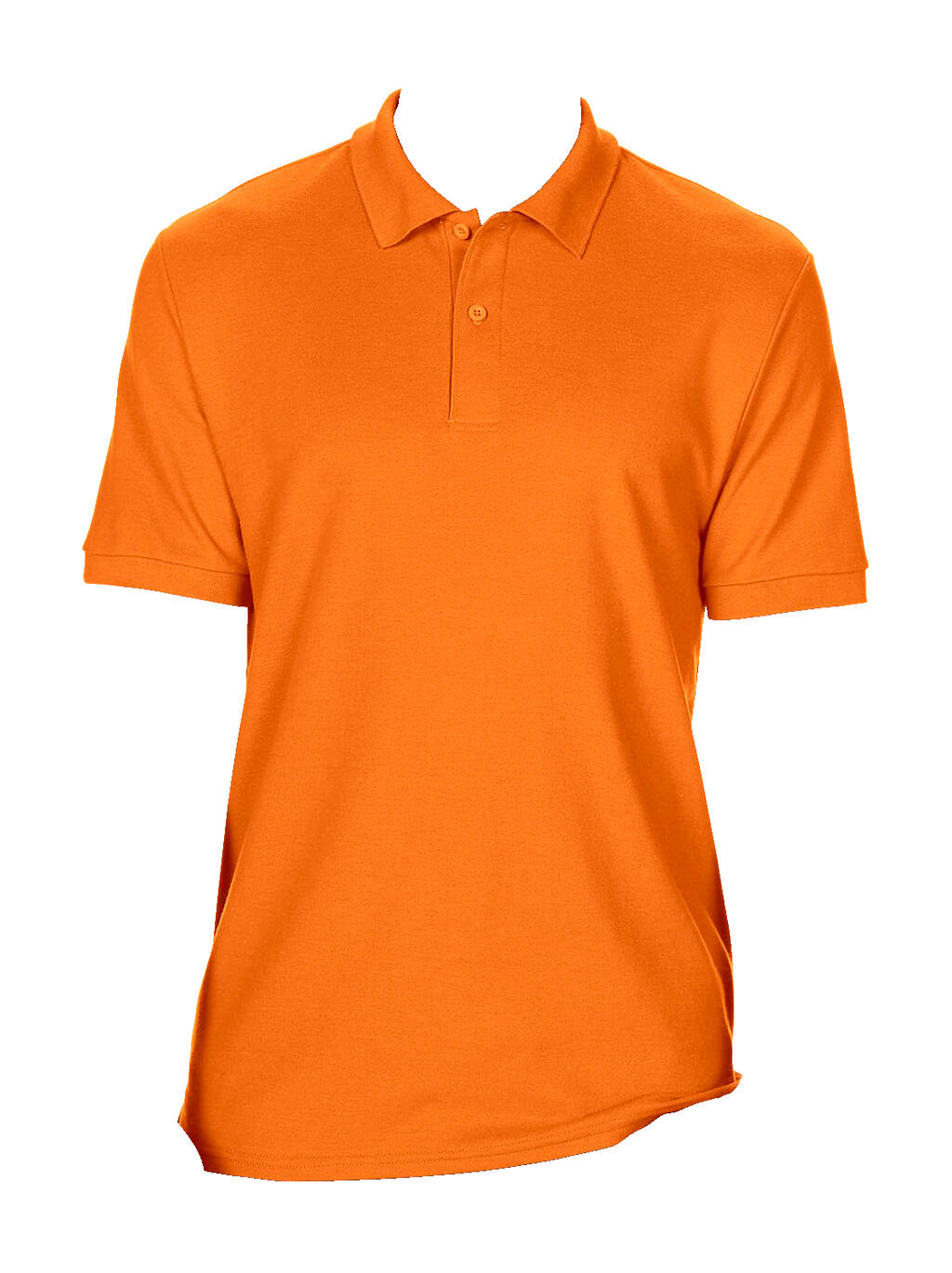 Polo DryBlend® piqué doble hombre S Orange