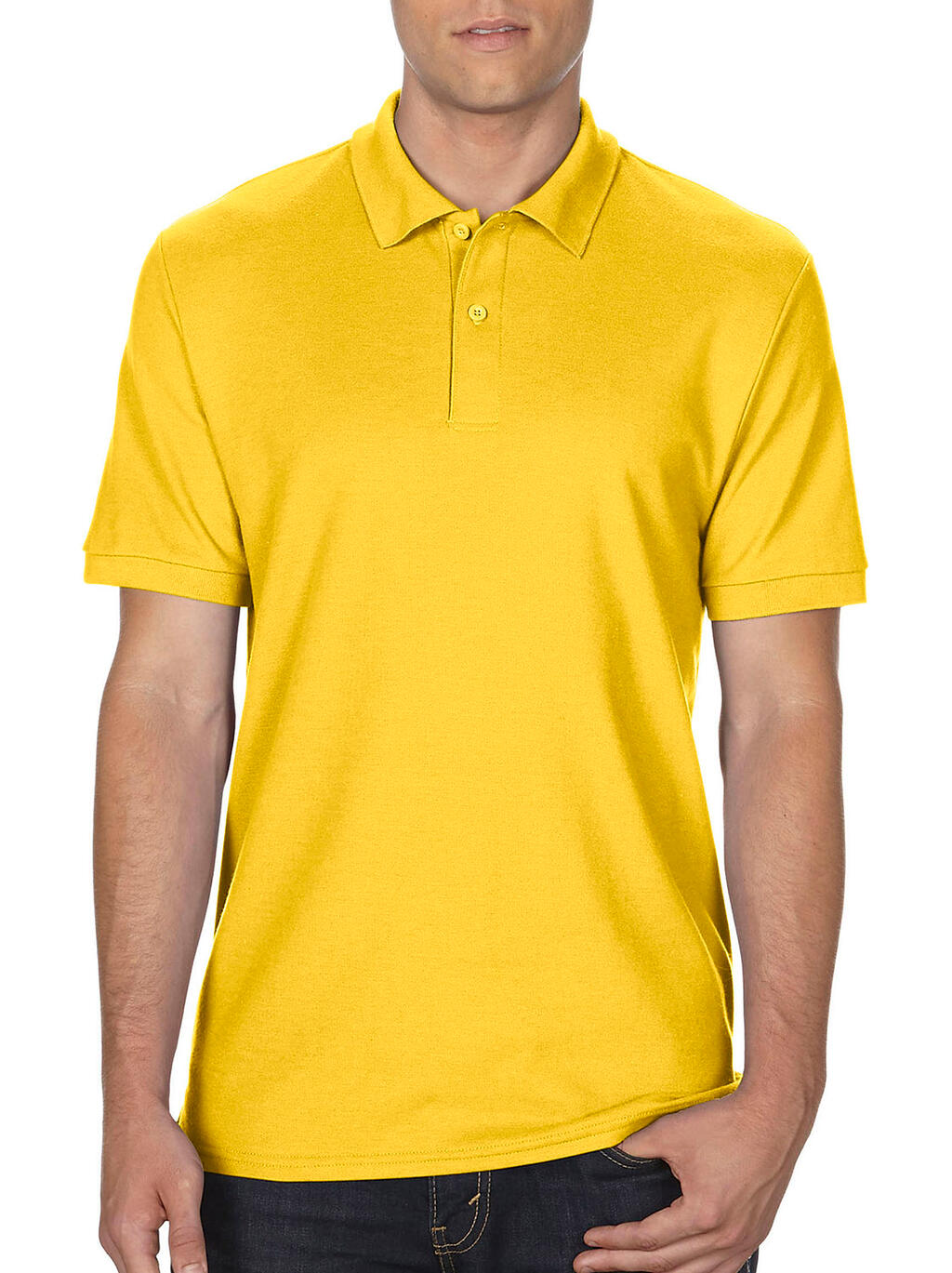 Polo DryBlend® piqué doble hombre Daisy