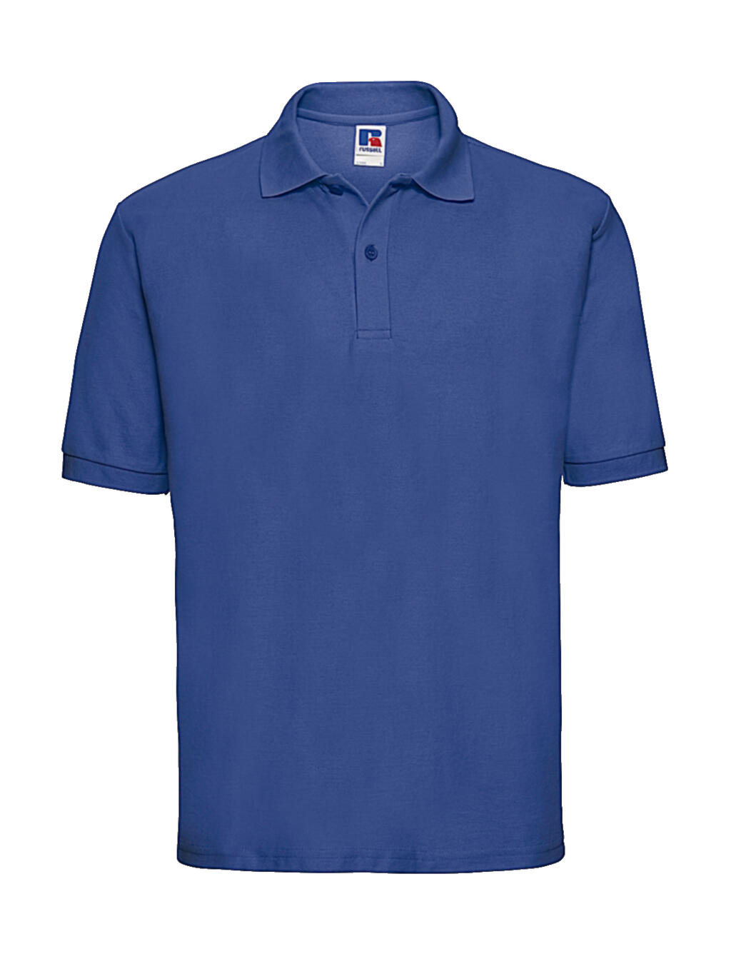 Polo piqué 65/35 hombre Bright Royal