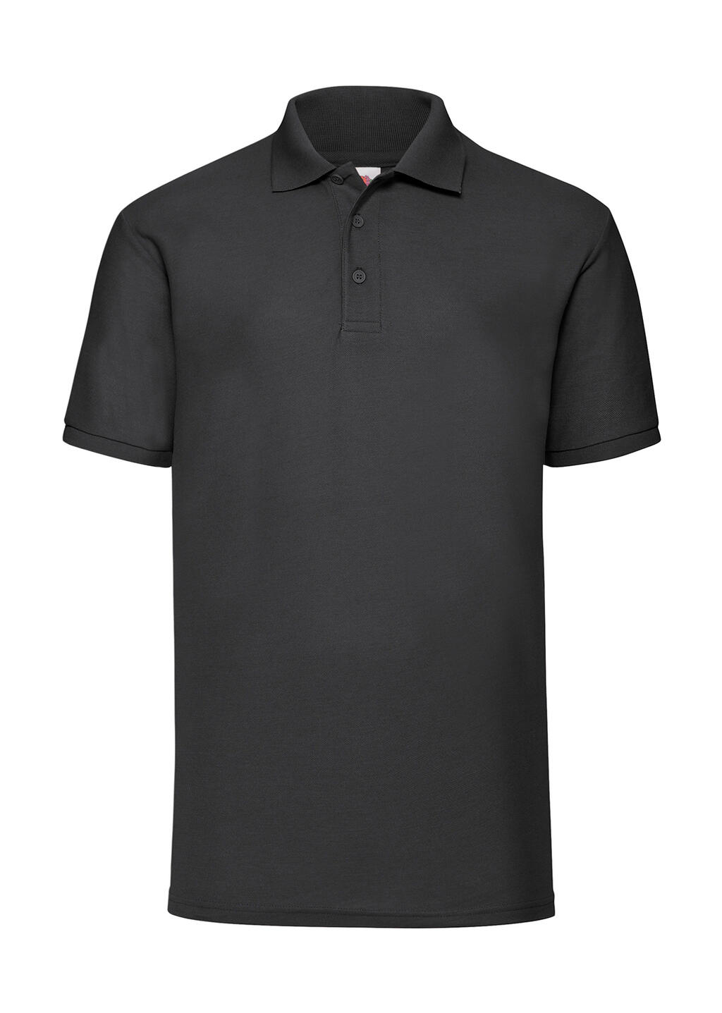 Polo piqué 65/35 Black