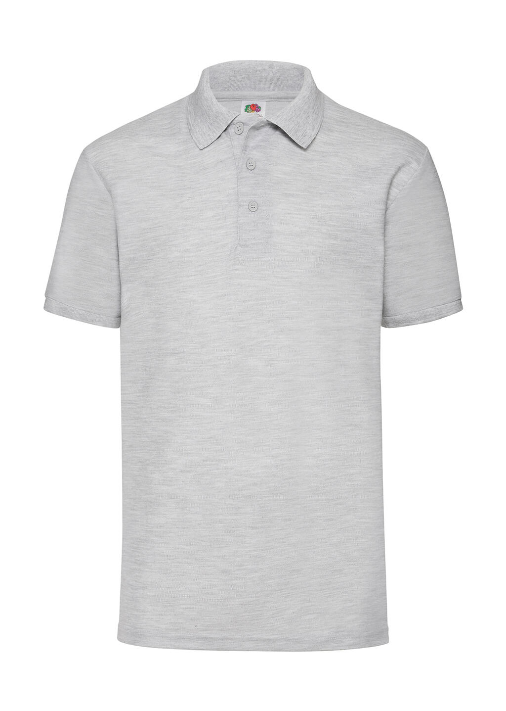 Polo piqué 65/35 Heather Grey