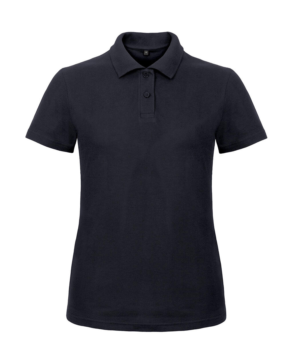 Polo piqué ID.001 mujer Navy