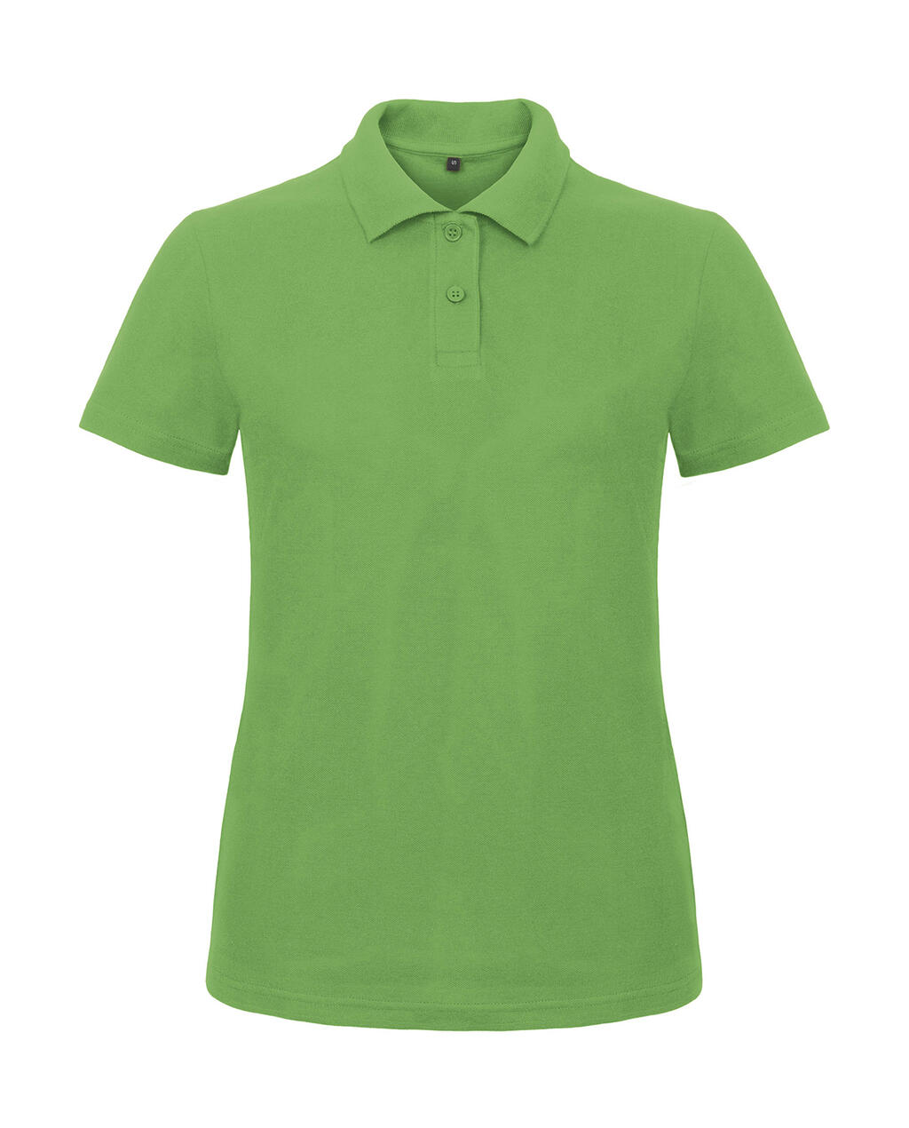 Polo piqué ID.001 mujer Real Green