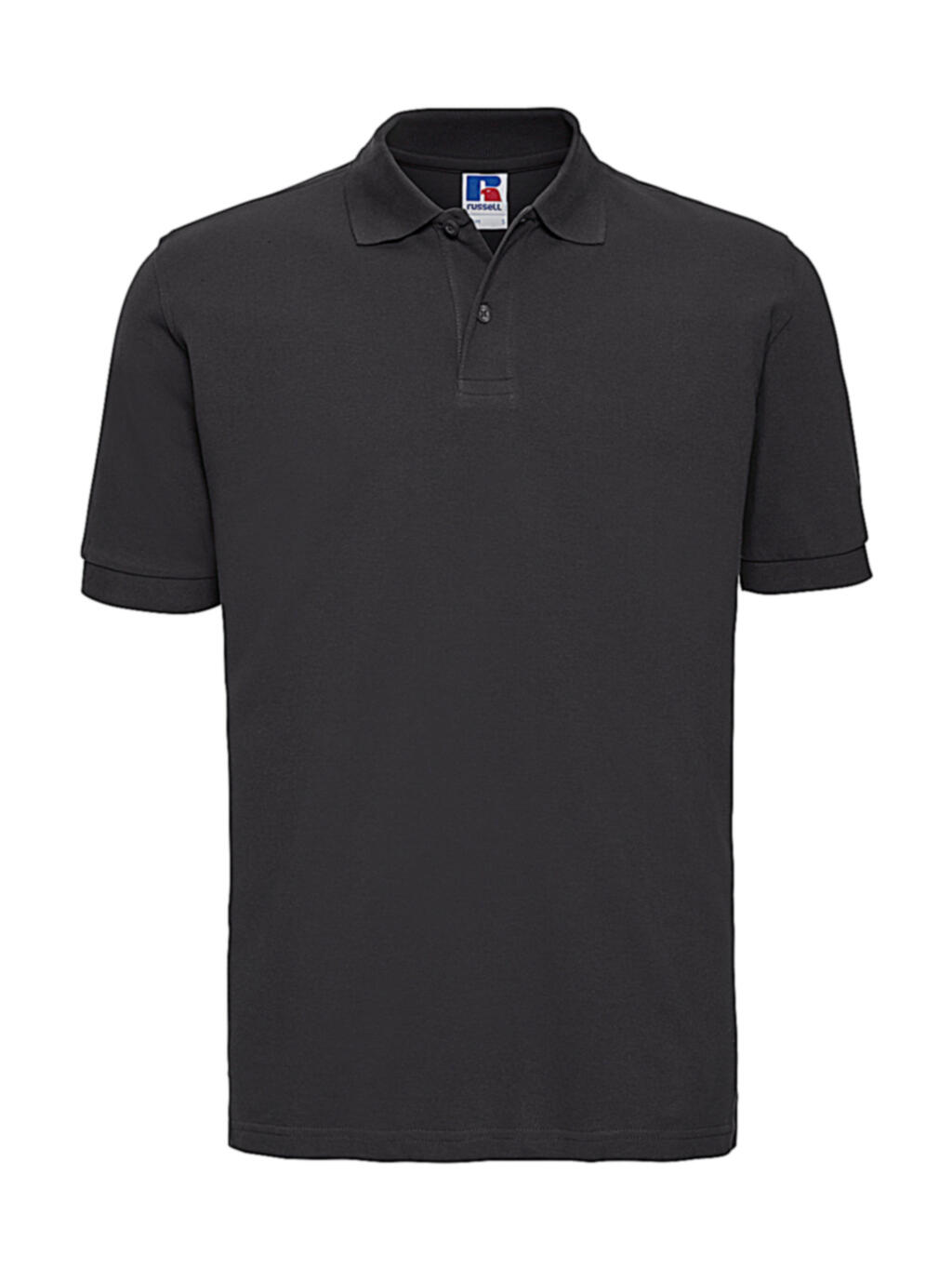 Polo piqué hombre Black
