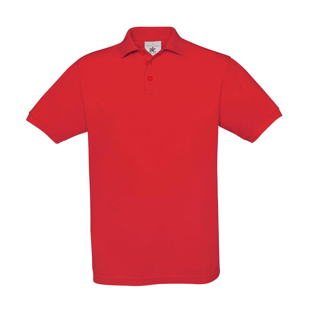 Safran Piqué Polo Red