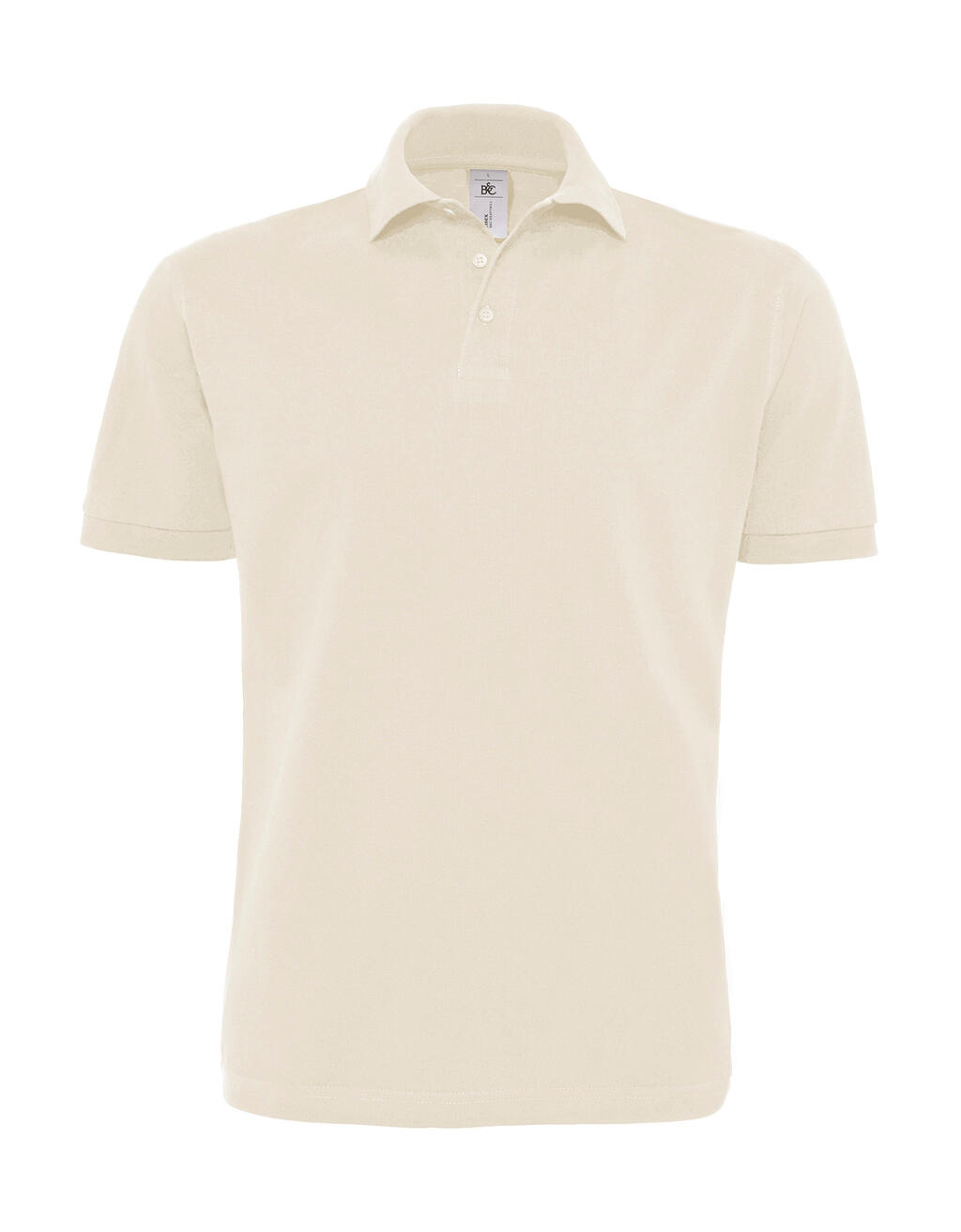 Polo piqué Heavymill hombre Natural