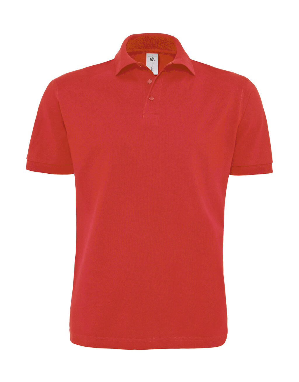 Polo piqué Heavymill hombre Red