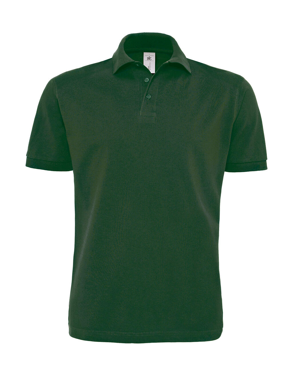 Polo piqué Heavymill hombre Bottle Green