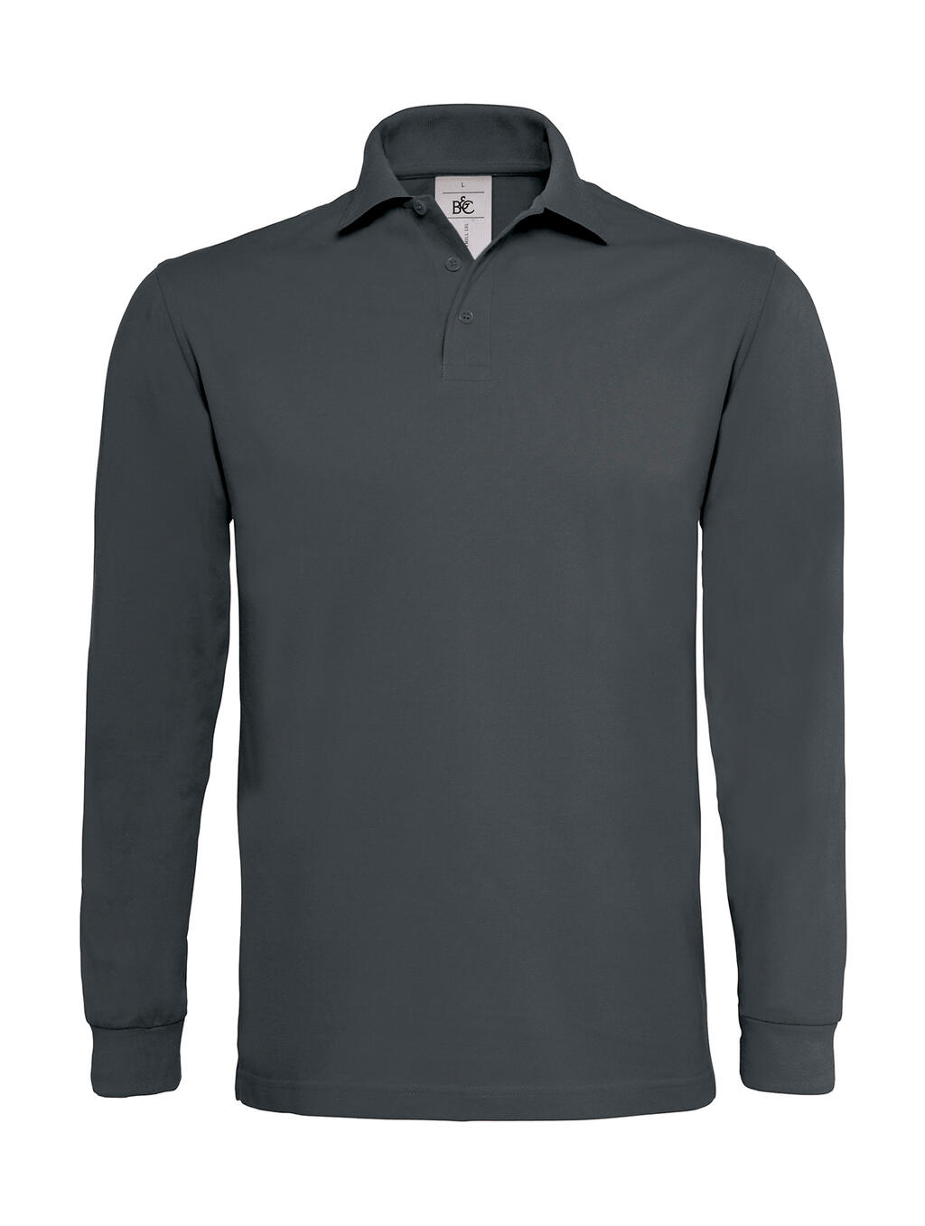 Heavymill LSL Polo Dark Grey