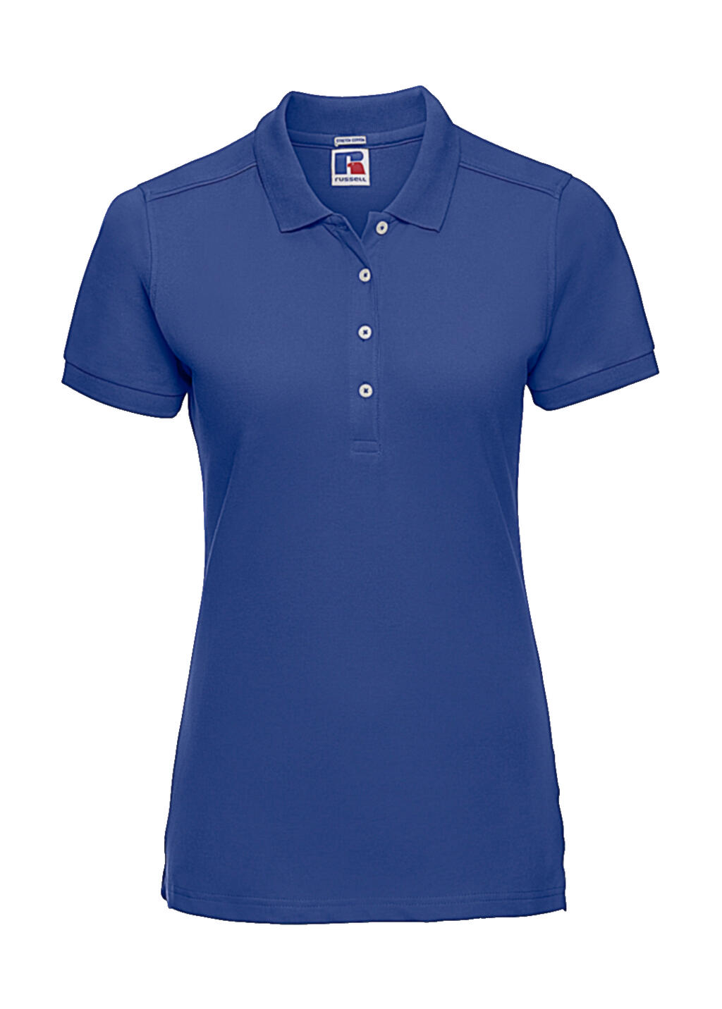 Polo stretch mujer Bright Royal