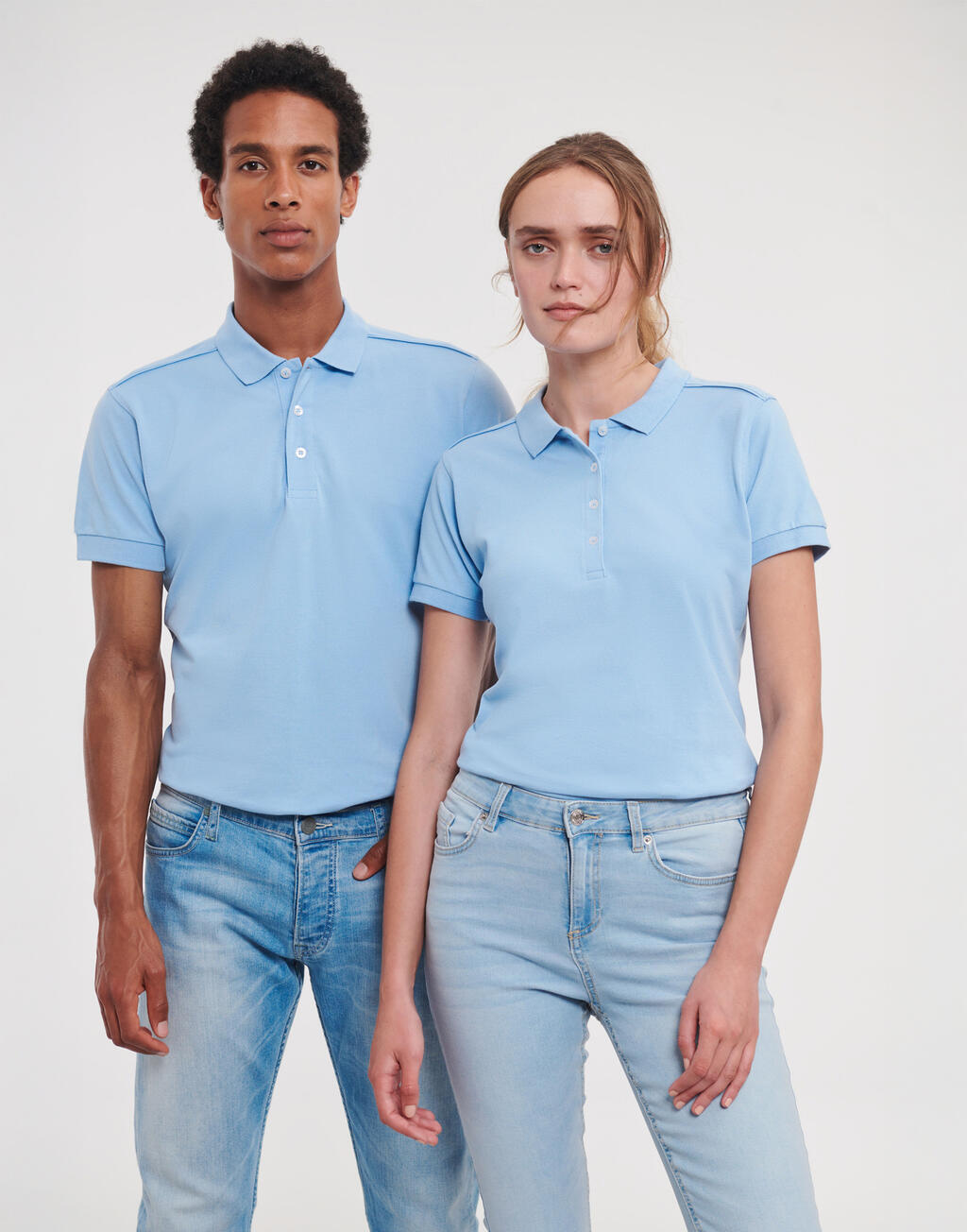  Russell Europe Polo stretch mujerotro