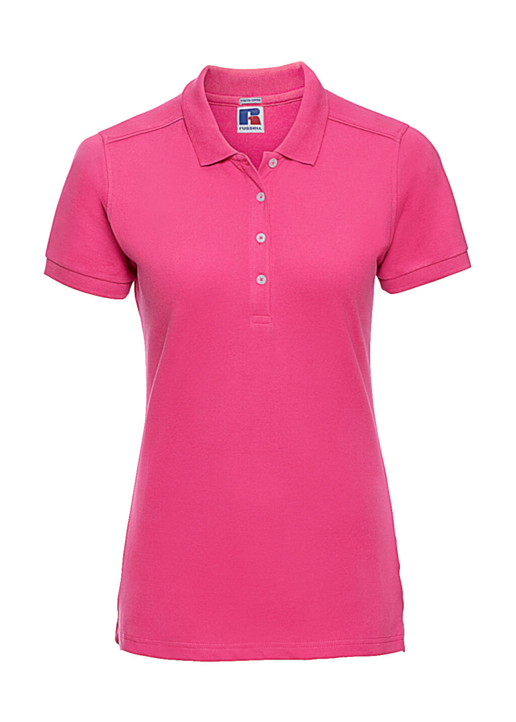Polo stretch mujer Fuchsia