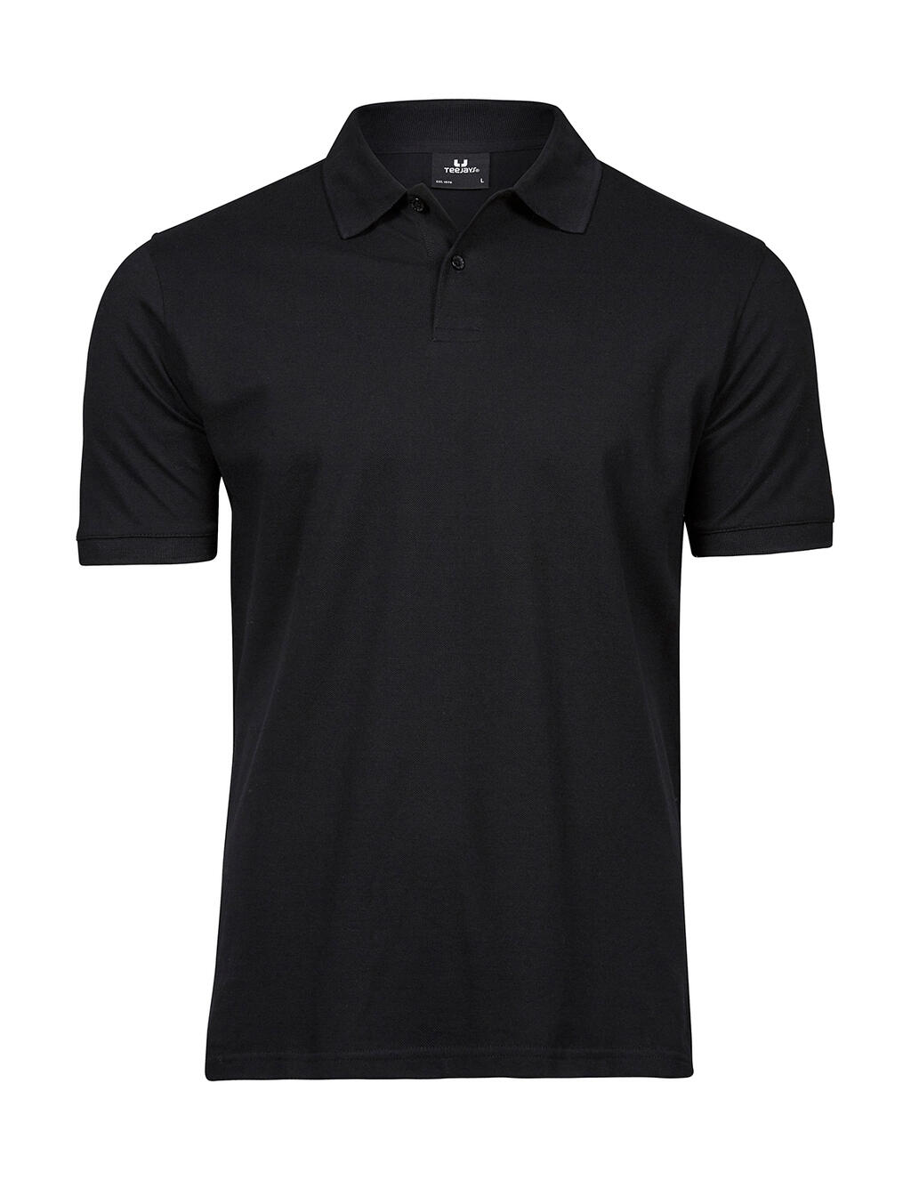 Polo piqué Heavy hombre Black